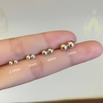 Piercing Abridor Esfera Bolita de Plata 2.5mm A1471