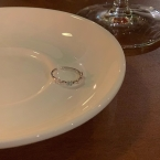 Anillo Regulable Flor Delicada con Circones J825