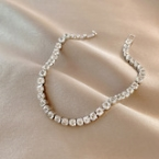 Pulsera Tennis Riviere con Circonitas Cúbicas y Broche Joyero S210